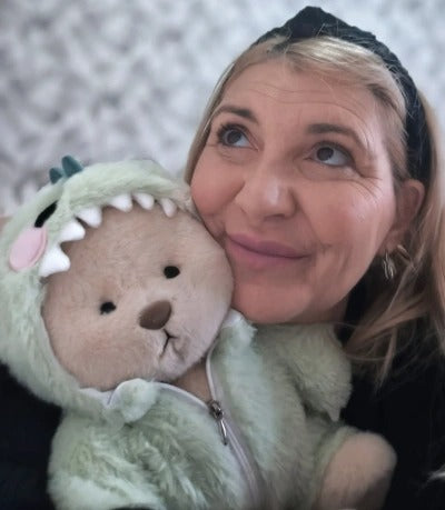 Cliente com Getahug Bear